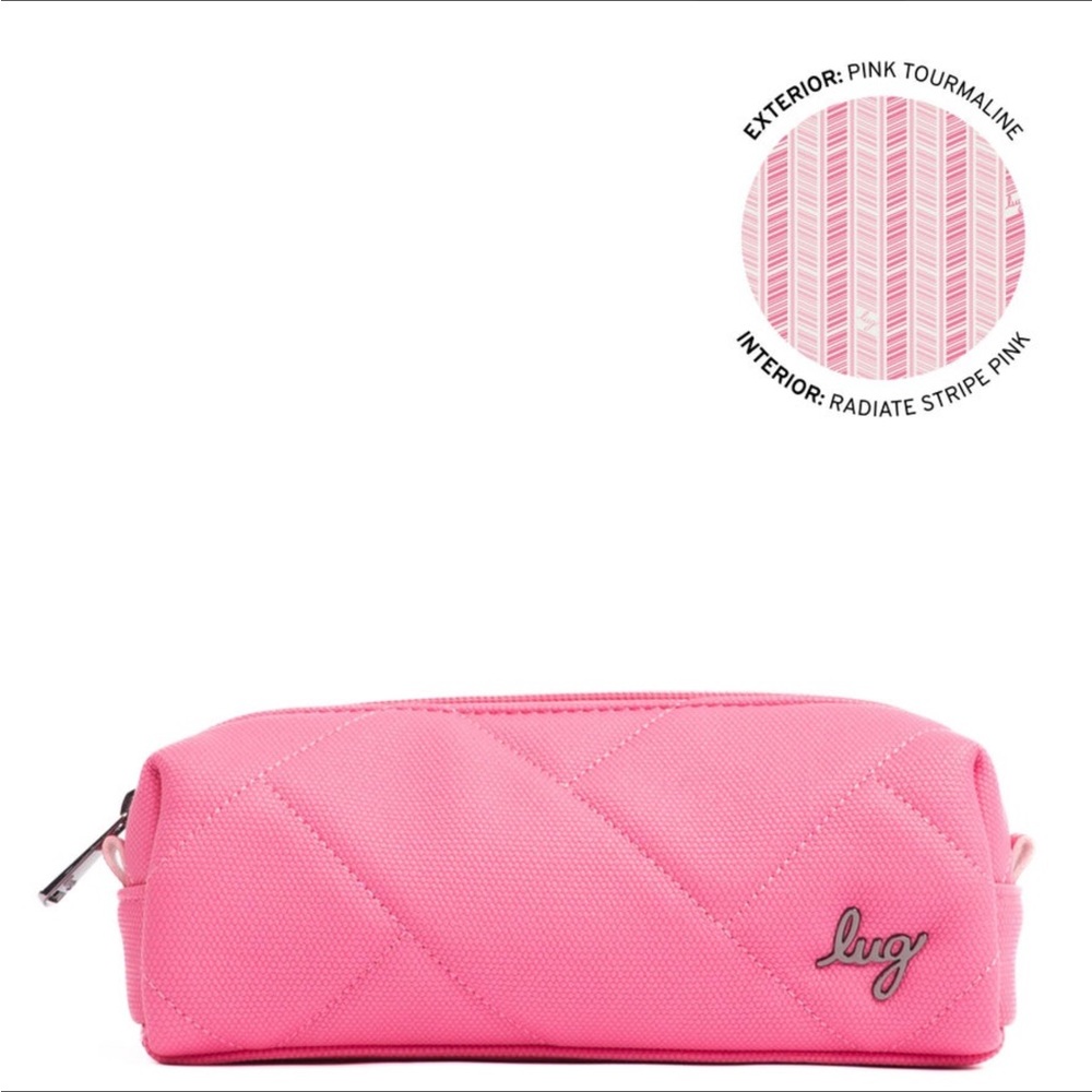 Lug Jib Matte Luxe Vegan Leather. Pink Tourmaline. NWT